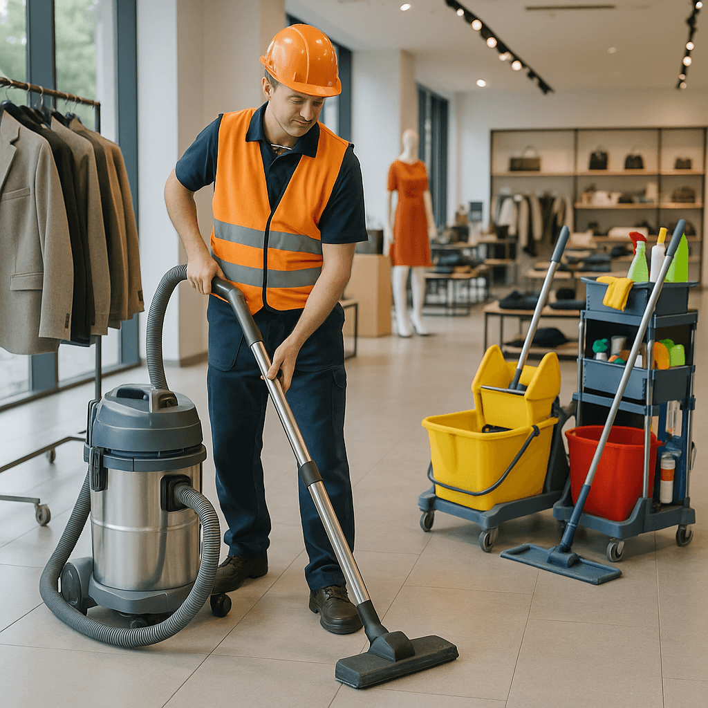 Firma de curatenie Bucuresti care asigura servicii profesionale pentru spatii comerciale